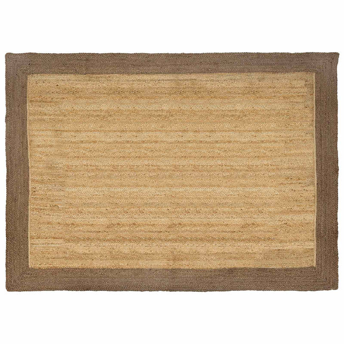Covoare de zonă Dreptunghiular Natural și Gri 200 x 290 cm Iută - WALTI WALTI