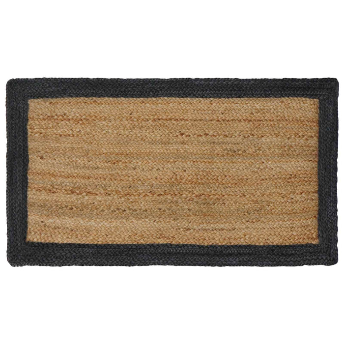 Covoare de zonă Dreptunghiular Natural și Gri 60 x 110 cm Iută - WALTI WALTI