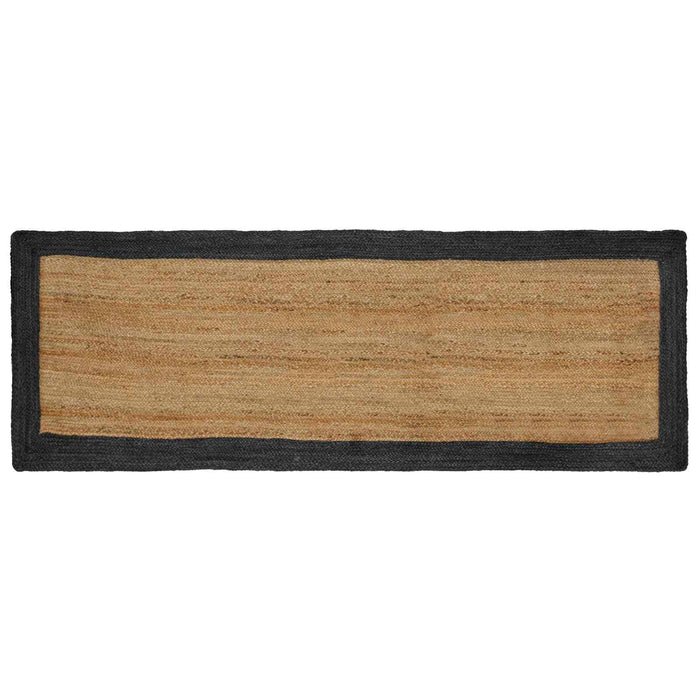 Covoare de zonă Gri Natural și Închis 80 x 300 cm Iută - WALTI WALTI