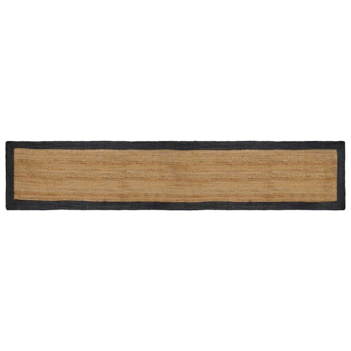 Covoare de zonă Gri Natural și Închis 80 x 400 cm Iută - WALTI WALTI