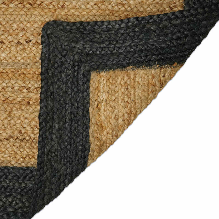 Covoare de zonă Gri Natural și Închis 160 x 160 cm Iută - WALTI WALTI