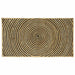 Covor Natural și Negru 60 x 110 cm Iută - WALTI WALTI