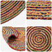 Covor de zonă Multicolour Ø 90 cm Iută - WALTI WALTI