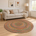Covor de zonă Multicolour Ø 210 cm Iută - WALTI WALTI