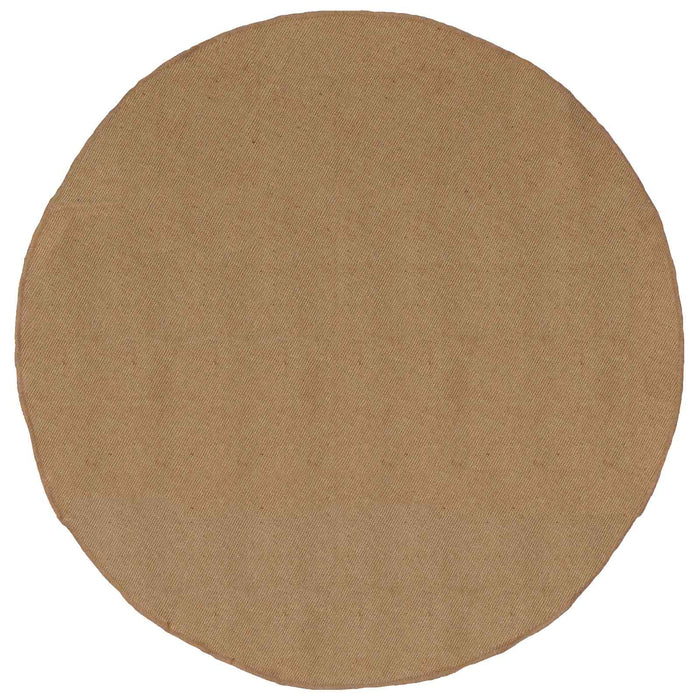 Covor natural Ø 90 cm Iută - WALTI WALTI