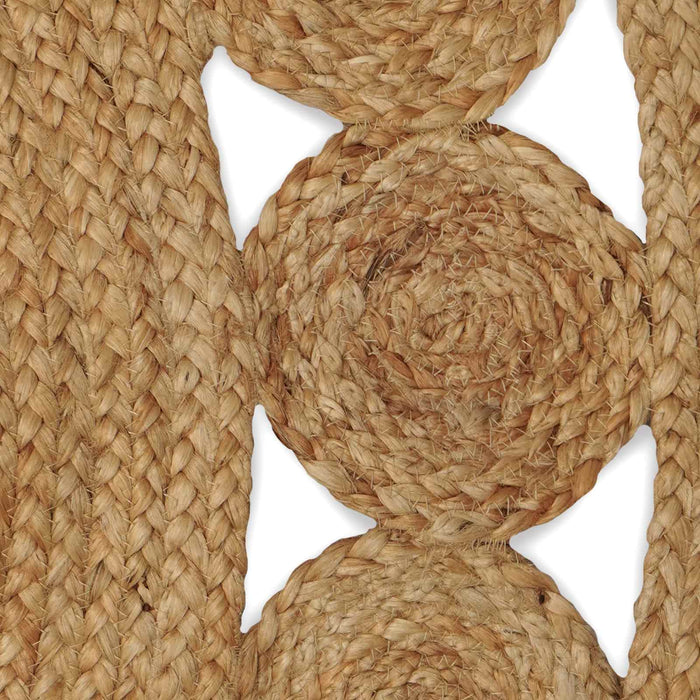 Covor natural Ø 120 cm Iută - WALTI WALTI