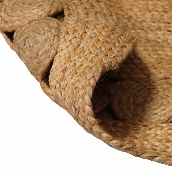 Covor natural Ø 180 cm Iută - WALTI WALTI