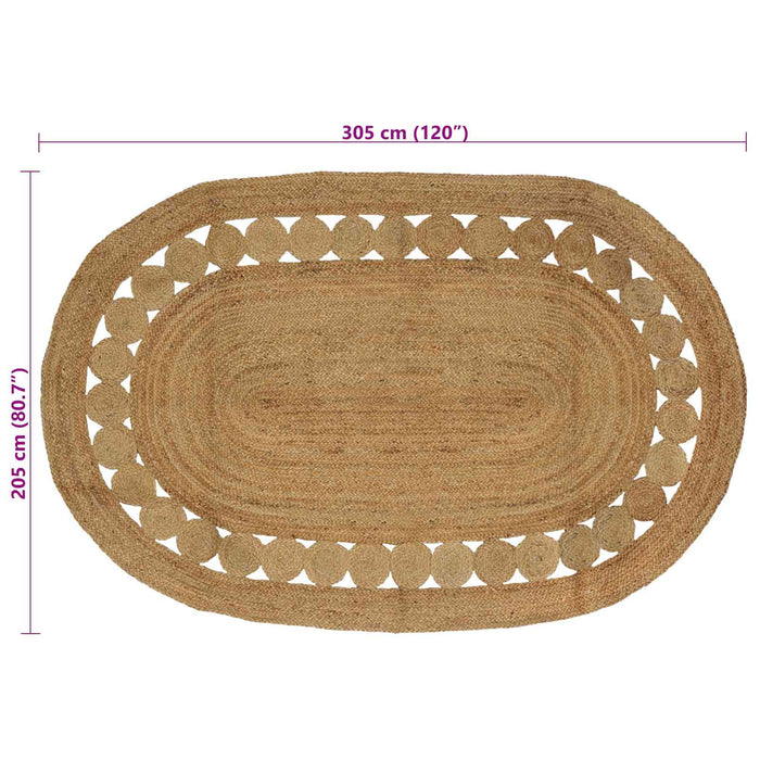 Covor Maro 205 x 305 cm Iută - WALTI WALTI