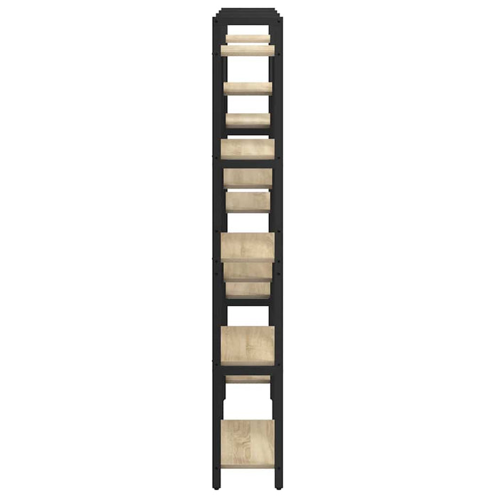 Raft pentru cărți Stejar Sonoma 156 x 25 x 167 cm Lemn compozit - WALTI WALTI