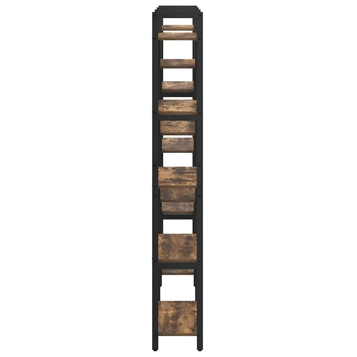Raft pentru cărți Stejar Sonoma 156 x 25 x 167 cm Lemn compozit - WALTI WALTI