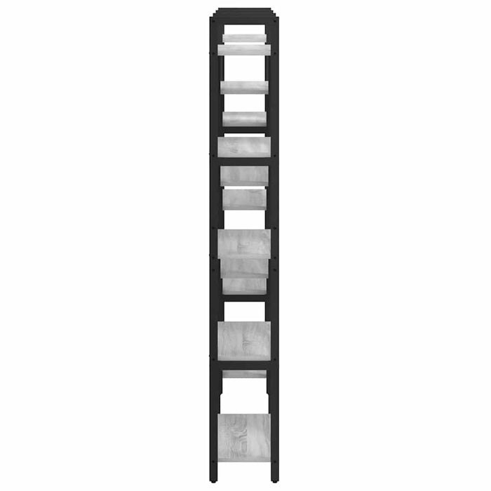 Raft pentru cărți sonoma gri 156 x 25 x 167 cm Lemn compozit - WALTI WALTI