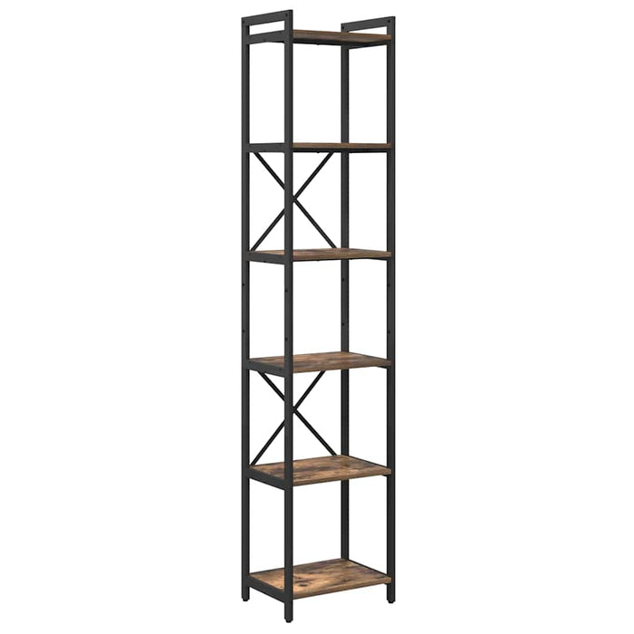 Raft pentru cărți Stejar fumuriu 40 x 30 x 189,5 cm WALTI