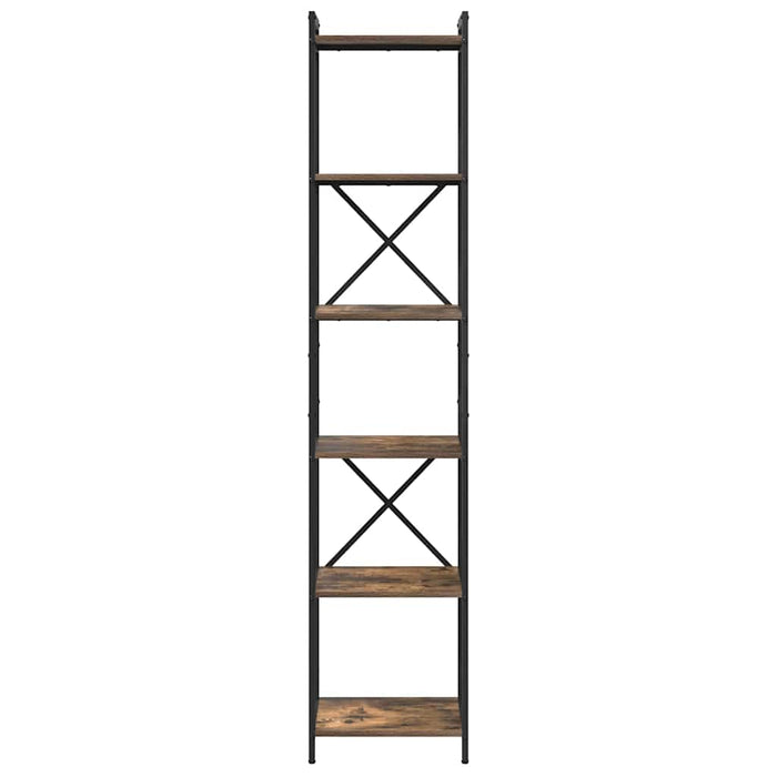 Raft pentru cărți Stejar fumuriu 40 x 30 x 189,5 cm WALTI