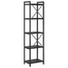 Bibliotecă Stejar negru 40 x 30 x 153 cm Lemn compozit - WALTI WALTI