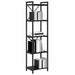 Bibliotecă Stejar negru 40 x 30 x 153 cm Lemn compozit - WALTI WALTI