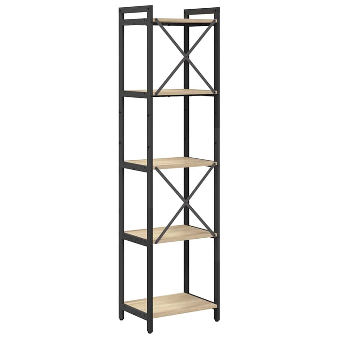 Bibliotecă Stejar sonoma 40 x 30 x 153 cm Lemn compozit - WALTI WALTI