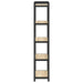 Bibliotecă Stejar sonoma 40 x 30 x 153 cm Lemn compozit - WALTI WALTI