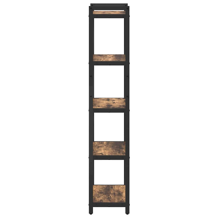Bibliotecă Stejar afumat 40 x 30 x 153 cm Lemn compozit - WALTI WALTI