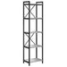 Bibliotecă sonoma gri 40 x 30 x 153 cm Lemn compozit - WALTI WALTI