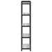 Bibliotecă sonoma gri 40 x 30 x 153 cm Lemn compozit - WALTI WALTI
