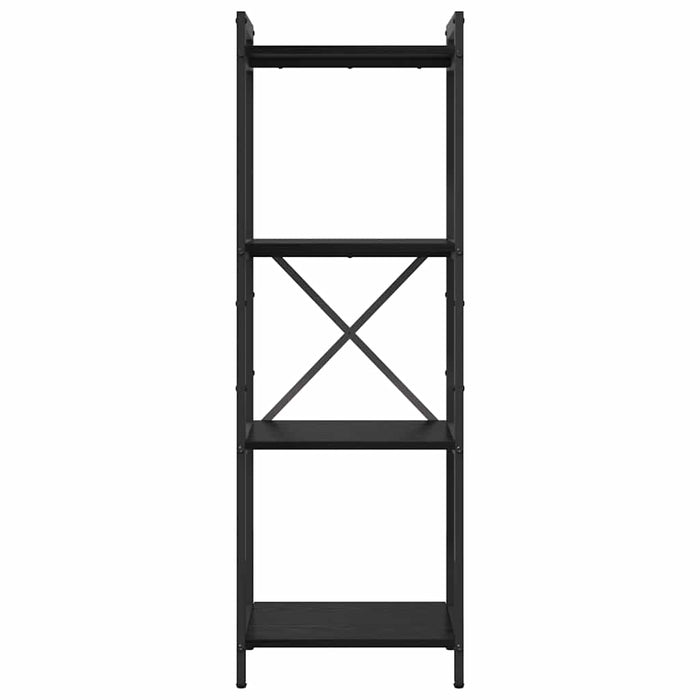 Bibliotecă Stejar negru 40 x 30 x 118 cm Lemn compozit - WALTI WALTI