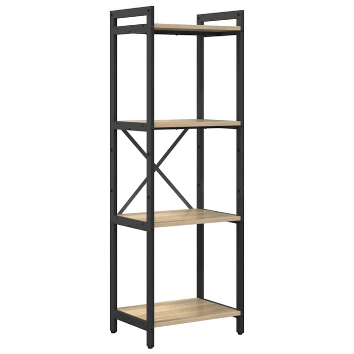 Bibliotecă Stejar sonoma 40 x 30 x 118 cm Lemn compozit - WALTI WALTI