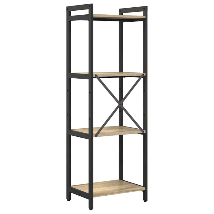 Bibliotecă Stejar sonoma 40 x 30 x 118 cm Lemn compozit - WALTI WALTI