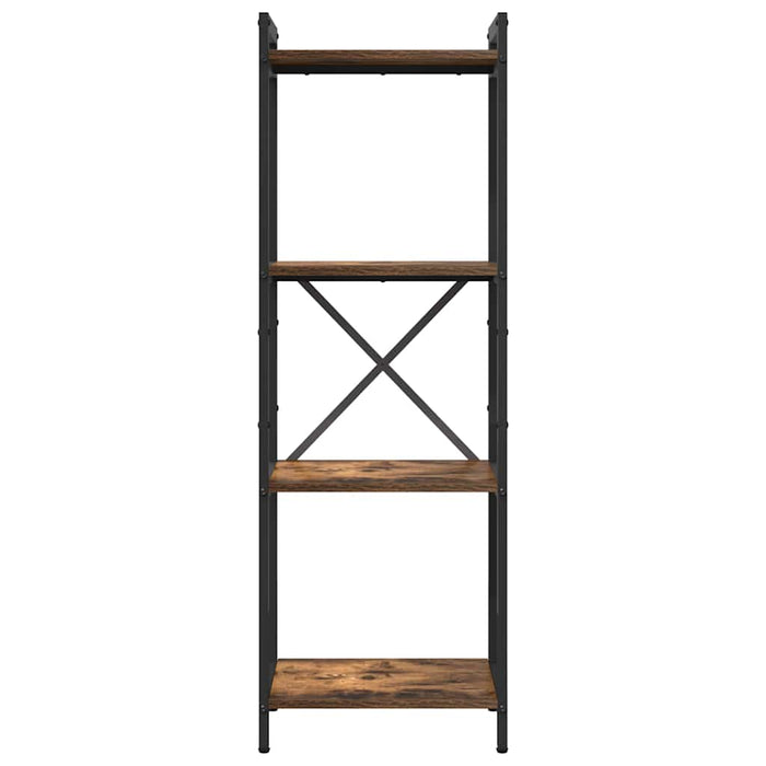 Bibliotecă Stejar afumat 40 x 30 x 118 cm Lemn compozit - WALTI WALTI