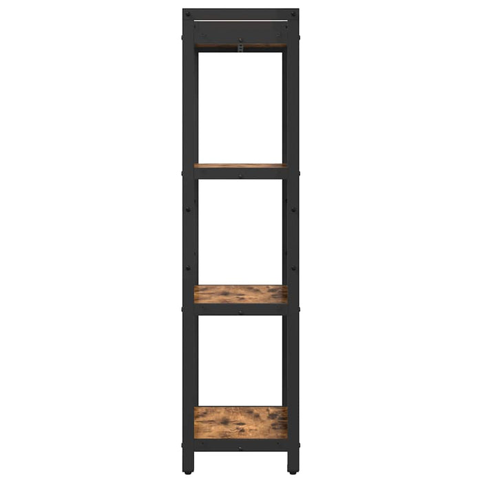 Bibliotecă Stejar afumat 40 x 30 x 118 cm Lemn compozit - WALTI WALTI