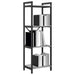 Bibliotecă sonoma gri 40 x 30 x 118 cm Lemn compozit - WALTI WALTI