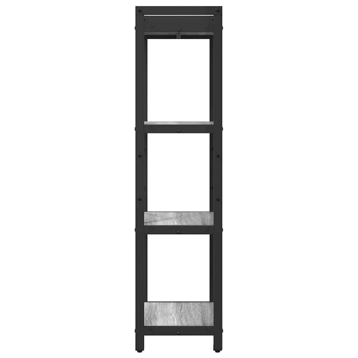 Bibliotecă sonoma gri 40 x 30 x 118 cm Lemn compozit - WALTI WALTI