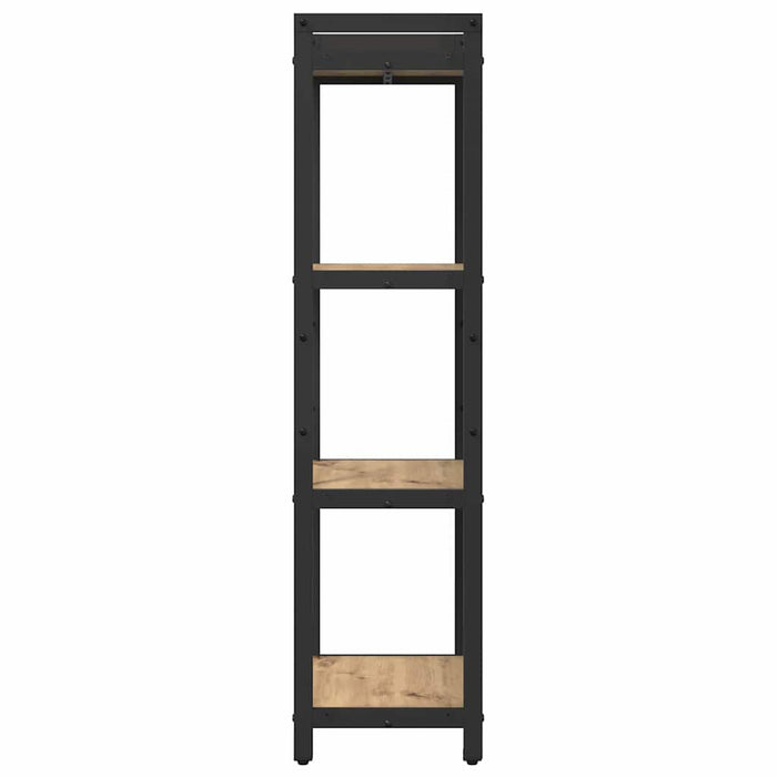 Bibliotecă stejar artizanal 40 x 30 x 118 cm Lemn compozit - WALTI WALTI