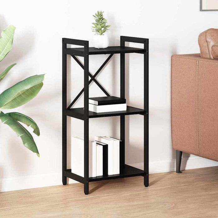 Bibliotecă Stejar negru 40 x 30 x 83 cm Lemn compozit - WALTI WALTI