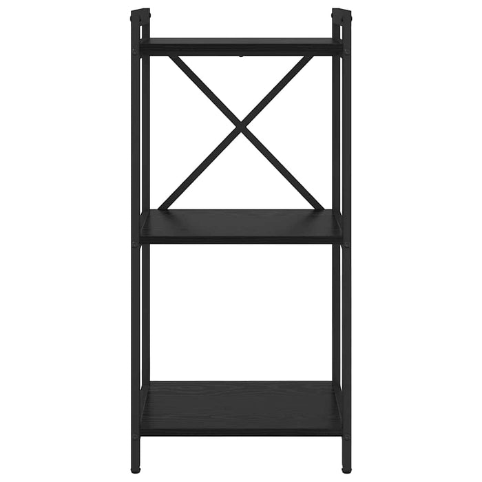 Bibliotecă Stejar negru 40 x 30 x 83 cm Lemn compozit - WALTI WALTI
