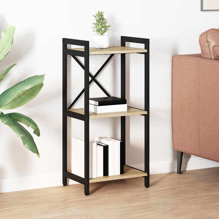 Bibliotecă Stejar sonoma 40 x 30 x 83 cm Lemn compozit - WALTI WALTI