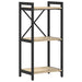 Bibliotecă Stejar sonoma 40 x 30 x 83 cm Lemn compozit - WALTI WALTI