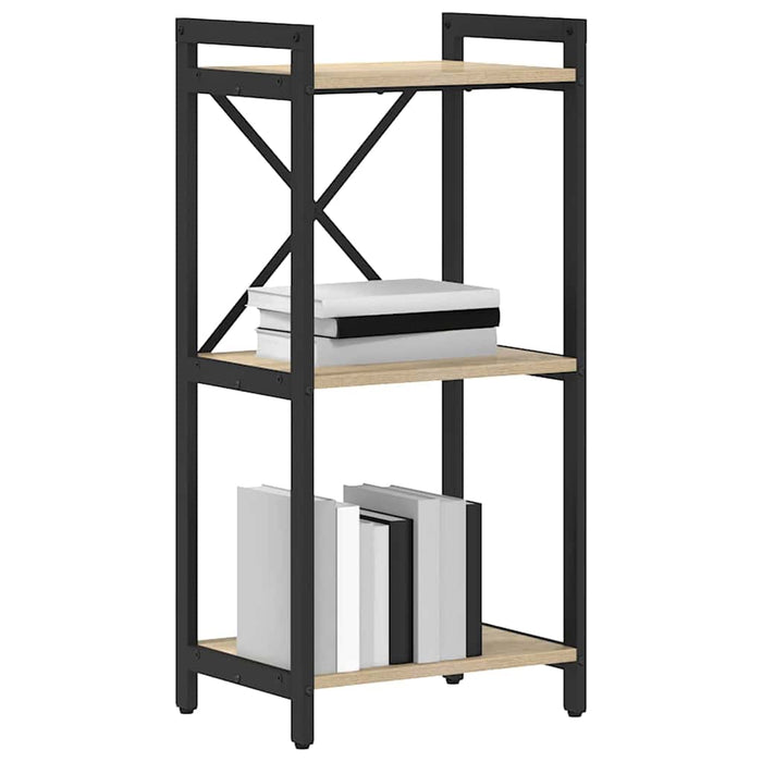 Bibliotecă Stejar sonoma 40 x 30 x 83 cm Lemn compozit - WALTI WALTI