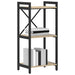Bibliotecă Stejar sonoma 40 x 30 x 83 cm Lemn compozit - WALTI WALTI