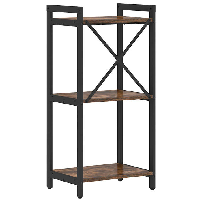 Raft pentru cărți Stejar fumuriu 40 x 30 x 85 cm Lemn compozit WALTI