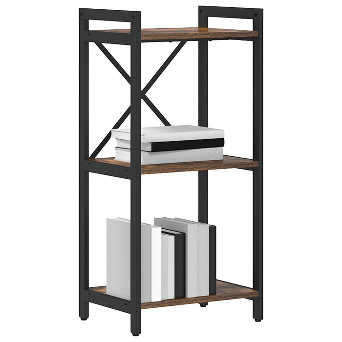Raft pentru cărți Stejar fumuriu 40 x 30 x 85 cm Lemn compozit WALTI