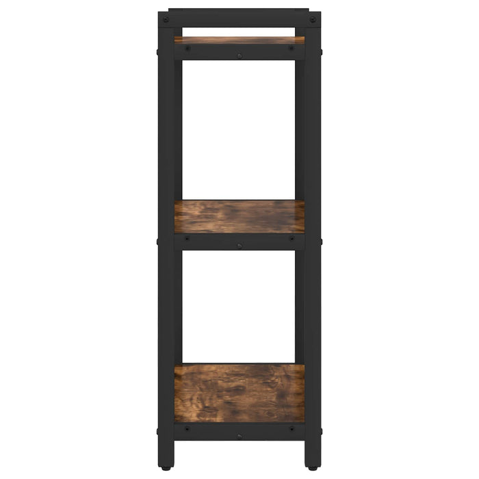 Raft pentru cărți Stejar fumuriu 40 x 30 x 85 cm Lemn compozit WALTI