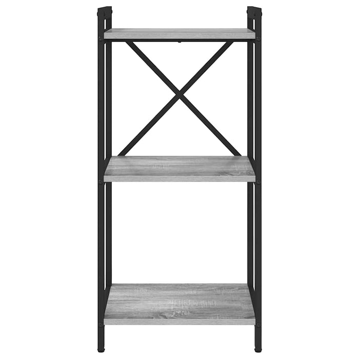 Bibliotecă sonoma gri 40 x 30 x 83 cm Lemn compozit - WALTI WALTI