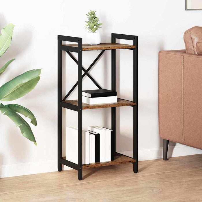 Bibliotecă Lemn vechi 40 x 30 x 83 cm Lemn compozit - WALTI WALTI