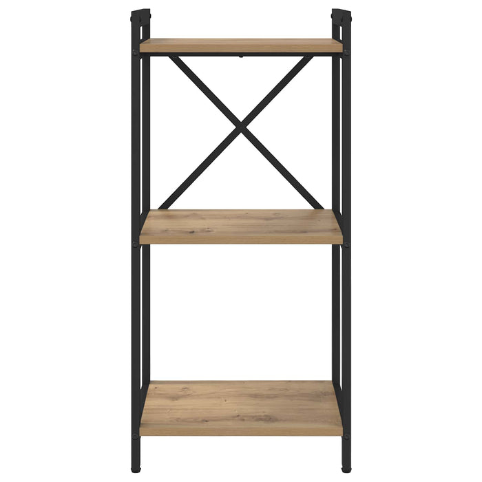 Raft pentru cărți Stejar Artizanal 40 x 30 x 85 cm WALTI