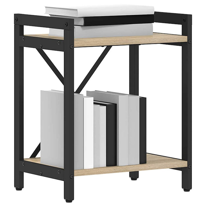 Bibliotecă Stejar sonoma 40 x 30 x 48.5 cm Lemn compozit - WALTI WALTI