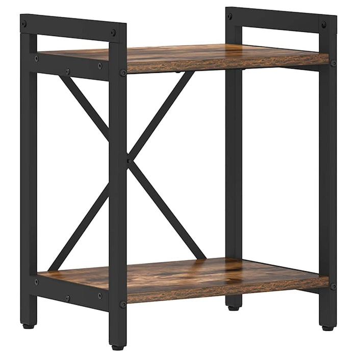 Bibliotecă Stejar afumat 40 x 30 x 48.5 cm Lemn compozit - WALTI WALTI