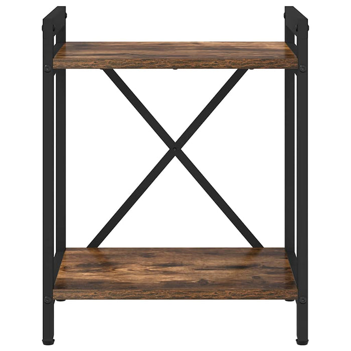 Bibliotecă Stejar afumat 40 x 30 x 48.5 cm Lemn compozit - WALTI WALTI
