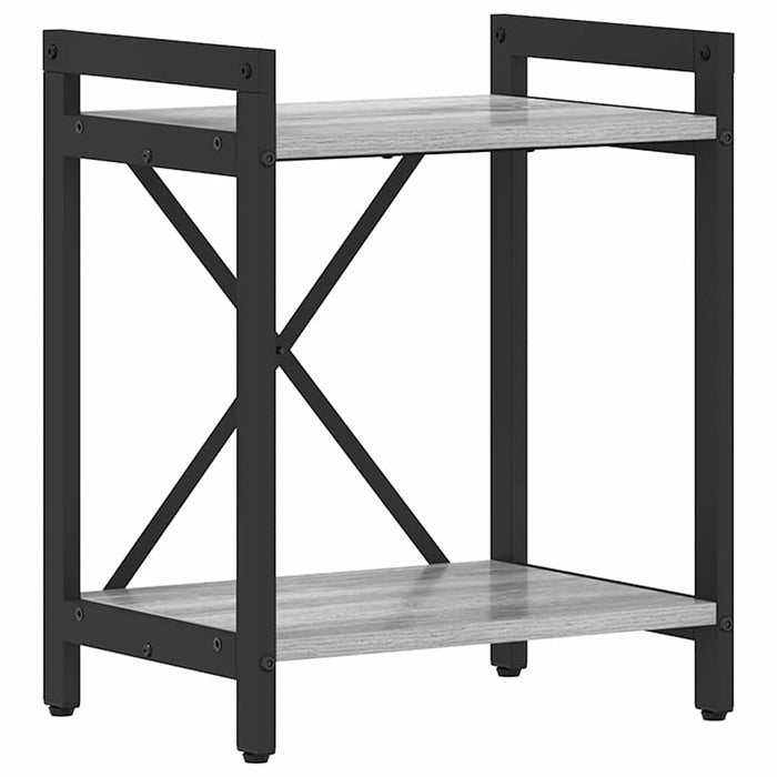 Bibliotecă sonoma gri 40 x 30 x 48.5 cm Lemn compozit - WALTI WALTI