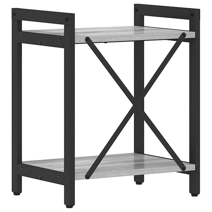 Bibliotecă sonoma gri 40 x 30 x 48.5 cm Lemn compozit - WALTI WALTI