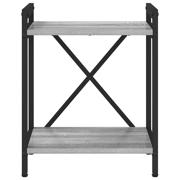 Bibliotecă sonoma gri 40 x 30 x 48.5 cm Lemn compozit - WALTI WALTI